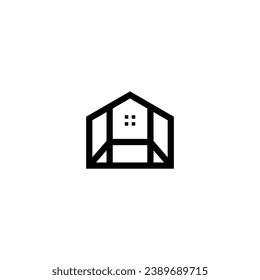 Logo home network insurance brokers building property construction