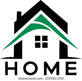 Logo home on white background