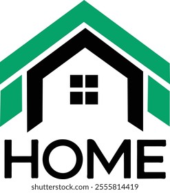 Logo home on white background