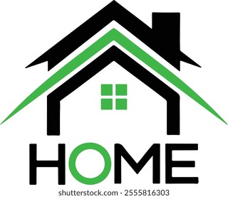 Logo home on white background