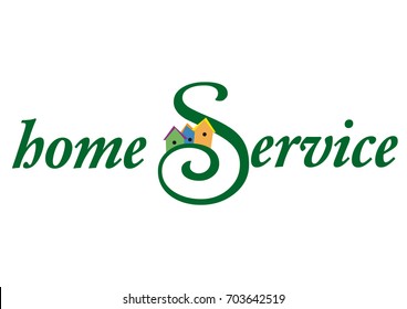 Logo for home service.
The service S is like a road that leads to the houses. A logo for all professions that will work in private homes.