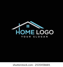 a logo for home logo that says home your logo