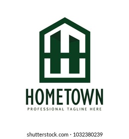 Logo Home Town Building