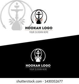 logo hookah for a bar or online store