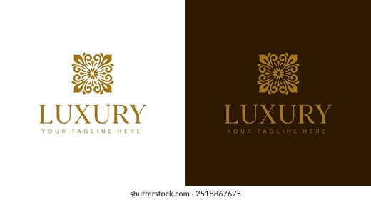 Logo hotel luxo que visa turistas que procuram um lugar para ficar em hotel de luxo, villa, casa de campo, resort