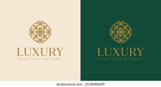 Logo hotel luxo que visa turistas que procuram um lugar para ficar em hotel de luxo, villa, casa de campo