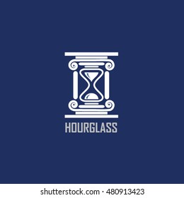 Hourglass Logo Images, Stock Photos & Vectors | Shutterstock