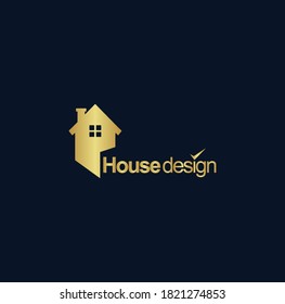 The logo of a house