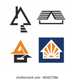 Logo. House. Simple vector.