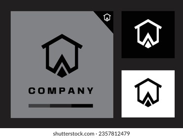 Logo House Vector Concept Design  
