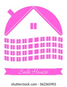 logo house. Vector illustration