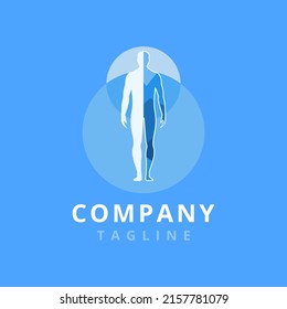 Logo con icono del cuerpo humano