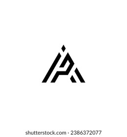 Logo ia initial ia corporate design company group identity