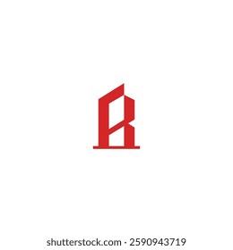 logo icon B box 1 element vector technology