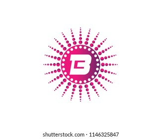 Logo icon B design 