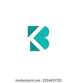logo icon B technology illustration design vector