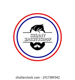 Logo icon barbershop haircut logo