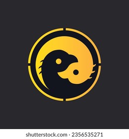 Logo icon bird product logo.