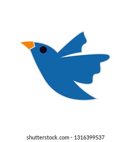 logo icon bird web