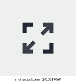 Logo or icon of the box to enlarge, zoom or compress the image