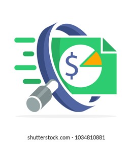 Logo Icon For Business Administration, Tax Service Management