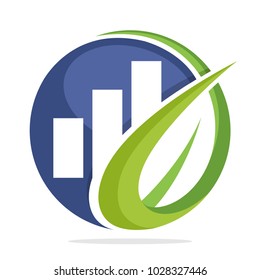 logo icon for business finance investment	