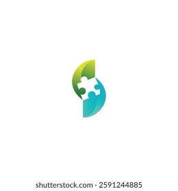 logo icon care 1 element technology