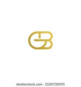 Logo-Symbol CB-Initialen, Vektortechnologie