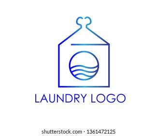 Logo and Icon Design Concepts for Laundry, Laundry Business and Related Projects