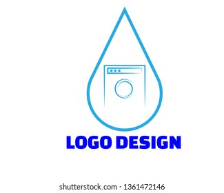 Logo and Icon Design Concepts for Laundry, Laundry Business and Related Projects