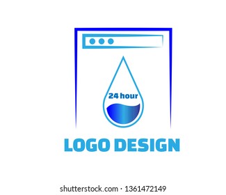 Logo and Icon Design Concepts for Laundry, Laundry Business and Related Projects