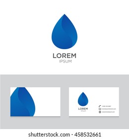 Logo icon design elements business card template vector illustration