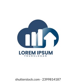 Logo-Icon-Design Illustration Vektorgrafik der Rechnungslegung Finanzmarketing Business and Financial Idee Logo-Design-Design-Design-Design