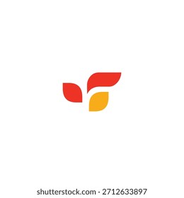logo icono diseño iniciales FR 2 tecnología ilusión