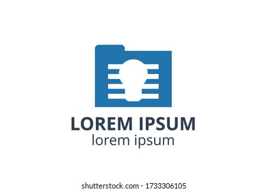 logo icon design of key silhouette template in creative shape isolate vector illustration use for any modern data security service, on website or application.