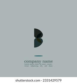 logo icon design letter B multiply natural leaf shape 
 Elegant Marine Green Color Simple Attractive Modern Futuristic For Large Companies EPS 10