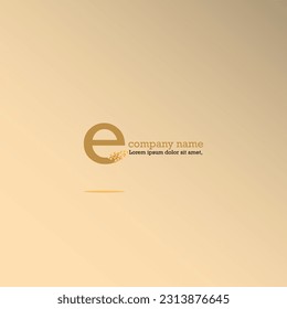 Logo Icon Design Letter Matrix Shape Pastel Brown Color Luxury Monogram Elegant Simple Attractive Futuristic Modern For Insurance Company EPS 10