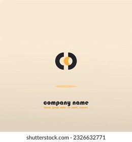 logo icon design letter O robotic blue navy color elegant attractive simple luxury futuristic for large companies eps 10