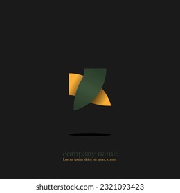 Icono de logotipo letra de diseño X gradación en monograma de la marina naranja y azul lujo atractivo simple elegante para grandes empresas eps 10