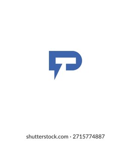 logo icon design PT technology illusion