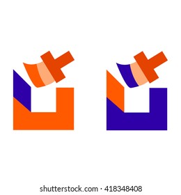 Logo icon design repair vector