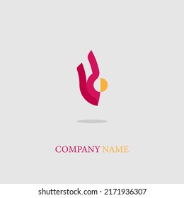 diseño de icono de logotipo línea de diseño línea de línea de color simple animal color elegante marrón moda lujo de moda para empresas y tiendas, diseño vectorial eps 10