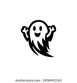 logo icono diseño símbolo marca identidad ilustre Halloween 할로윈 파티 fiesta fantasma fantasma fantasma fantasma