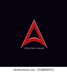 A logo icon design template elements. Vector letter logo for webdesign. Business card templates for print. Letter A logo.