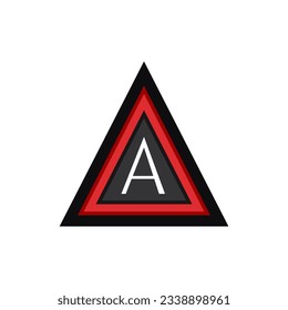 A logo icon design template elements. Vector letter logo for webdesign. Business card templates for print. Letter A logo.