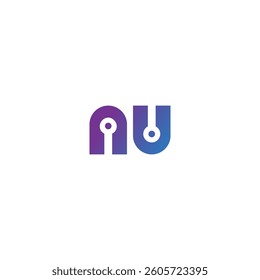 logo icon element NU technology