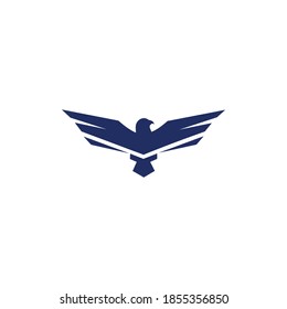 Logo-Symbol-Falcon-Tempelvektor