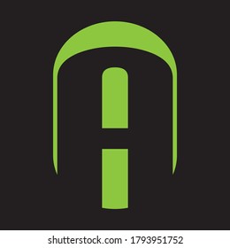 A logo icon flat and vector design template
