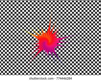 Logo and Icon flower pattern texture background Vector illustration EPS 10 
