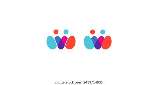 logo icon font abc vector